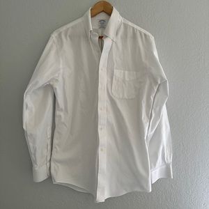 Brooks Brothers Original Polo Button-Down Oxford Original Polo Shirt, 15 1/2 -34